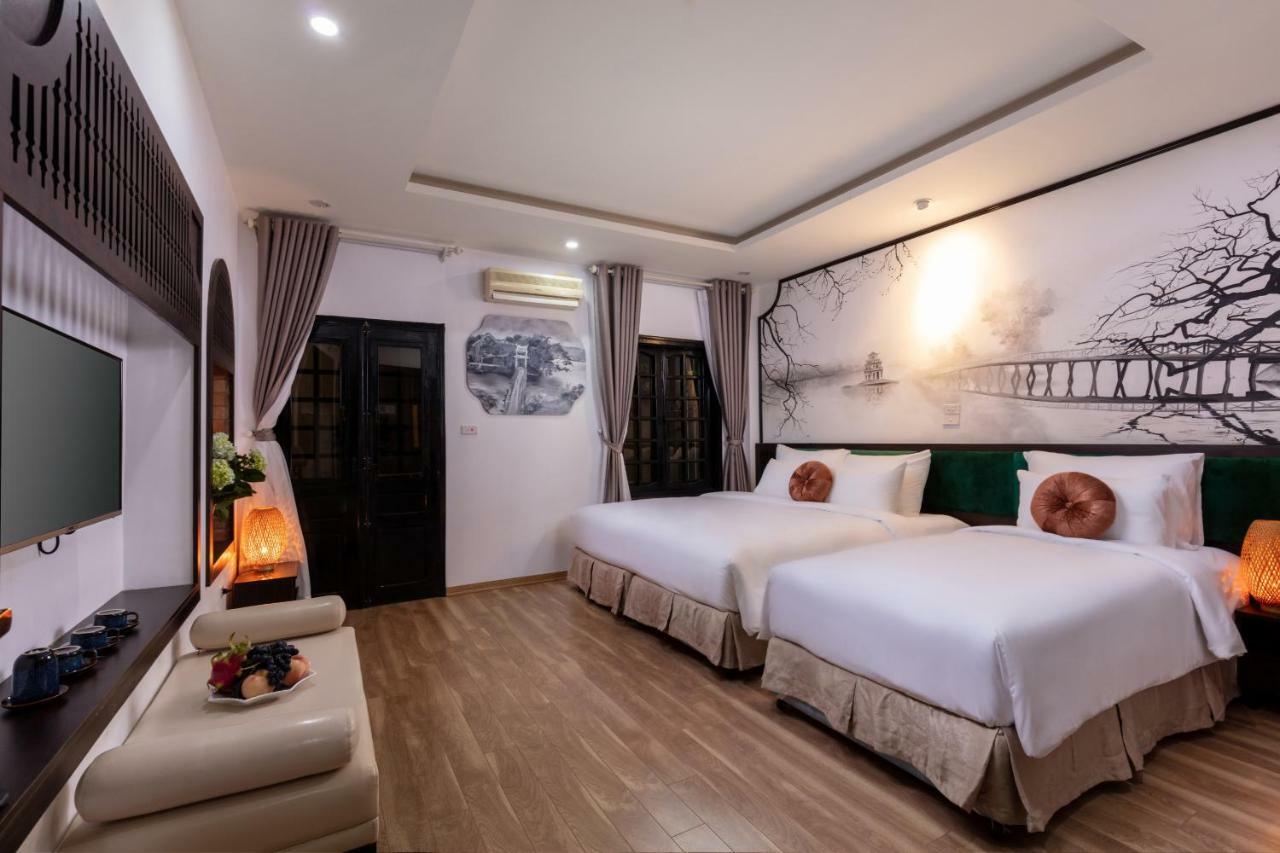 Hanoi Center Silk Lullaby Hotel And Travel Exteriör bild