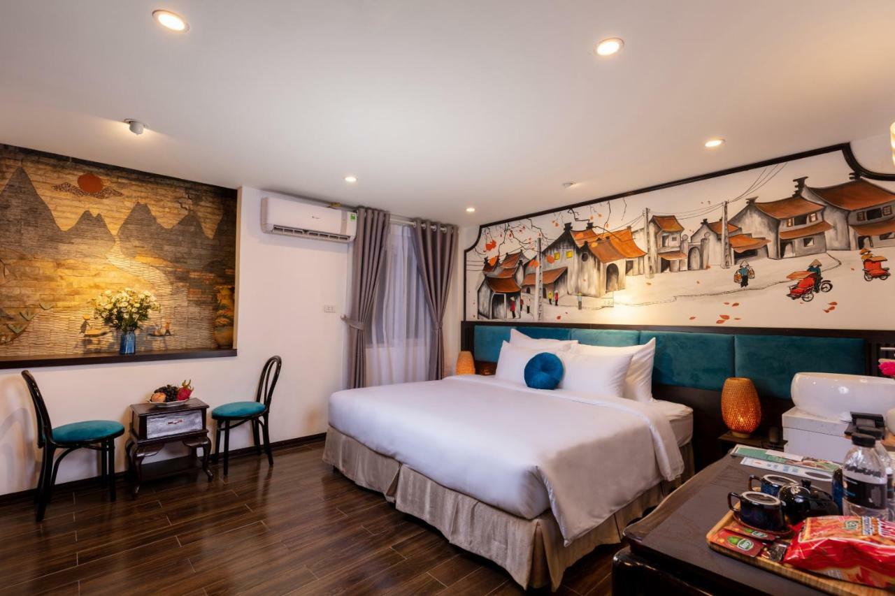 Hanoi Center Silk Lullaby Hotel And Travel Exteriör bild