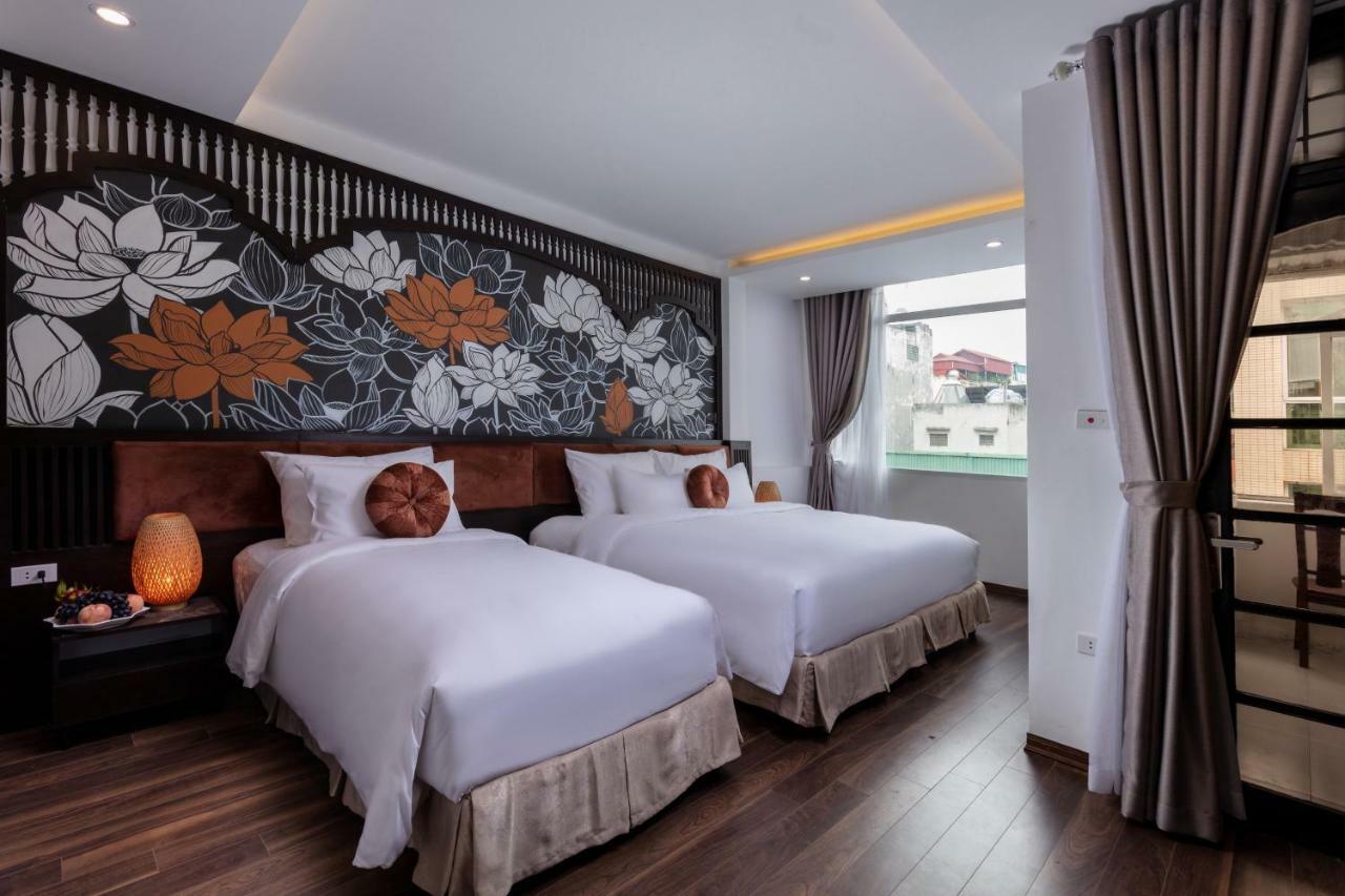 Hanoi Center Silk Lullaby Hotel And Travel Exteriör bild