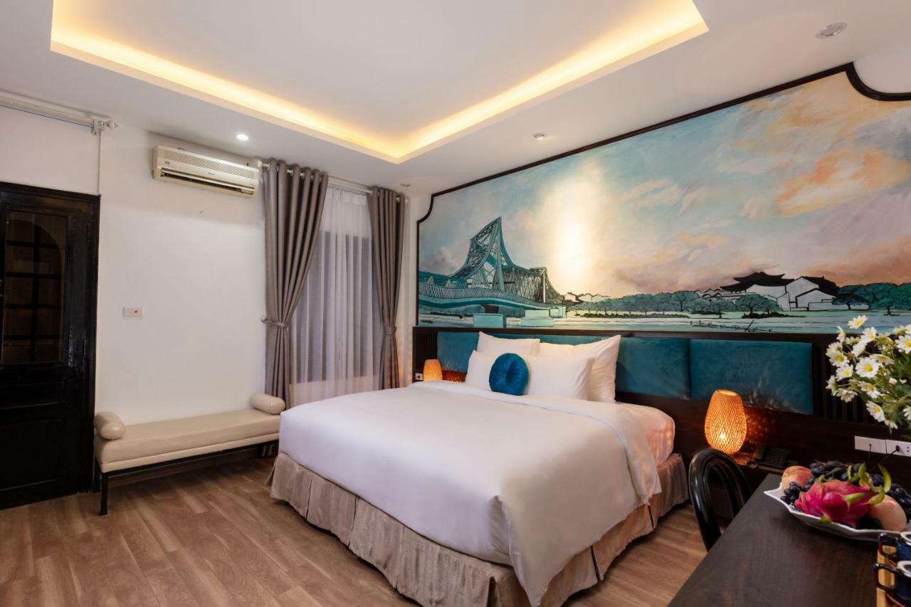 Hanoi Center Silk Lullaby Hotel And Travel Exteriör bild