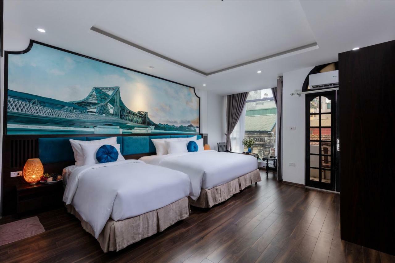 Hanoi Center Silk Lullaby Hotel And Travel Exteriör bild