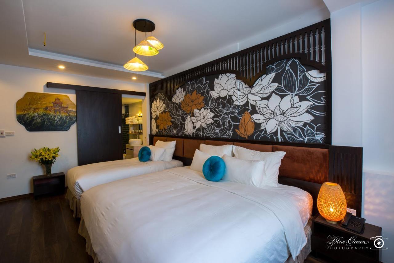 Hanoi Center Silk Lullaby Hotel And Travel Exteriör bild